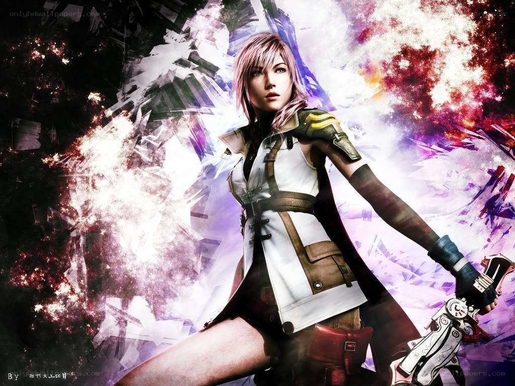Lightning from Final Fantasy XIII