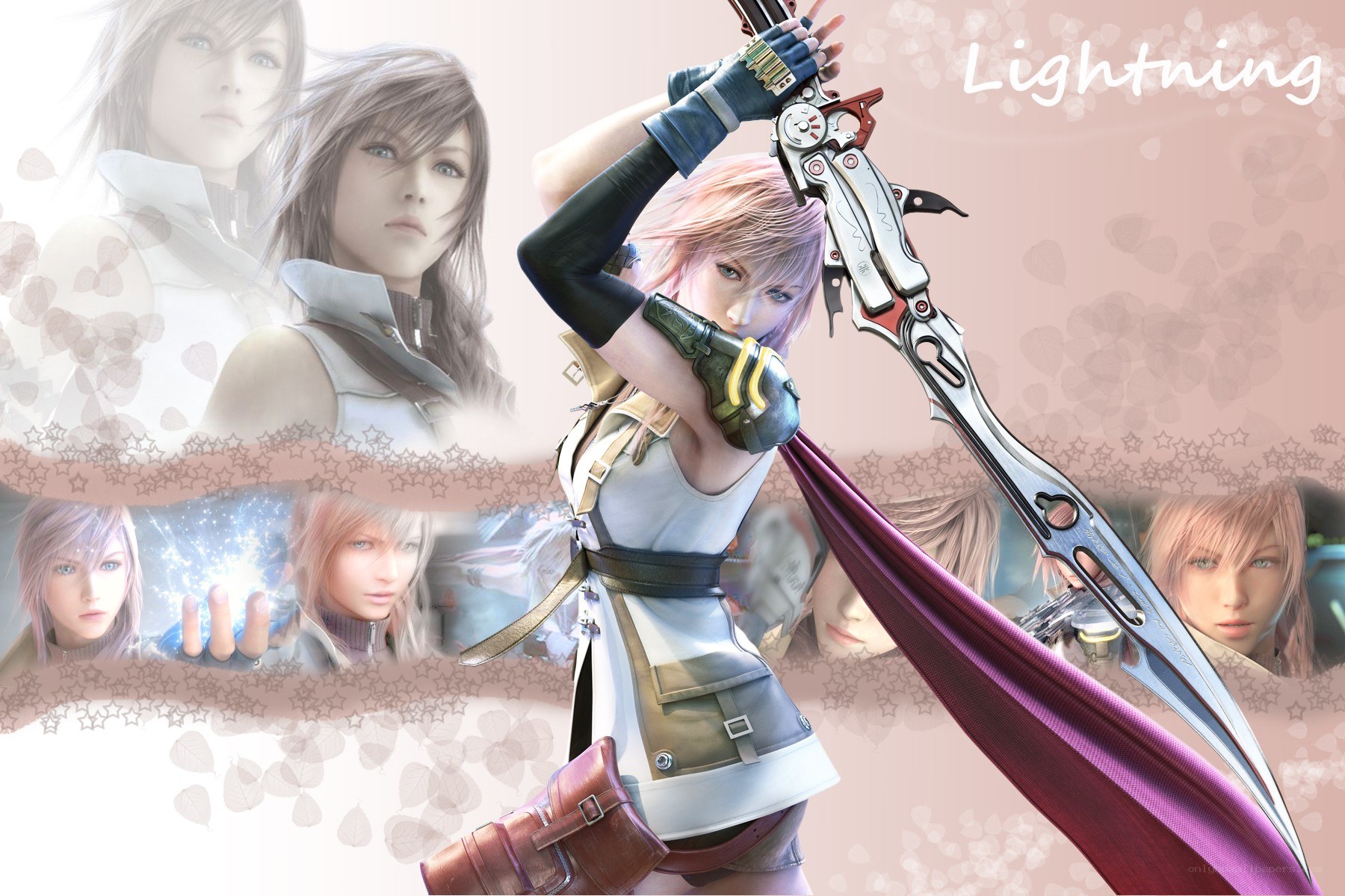 Lightning from Final Fantasy XIII