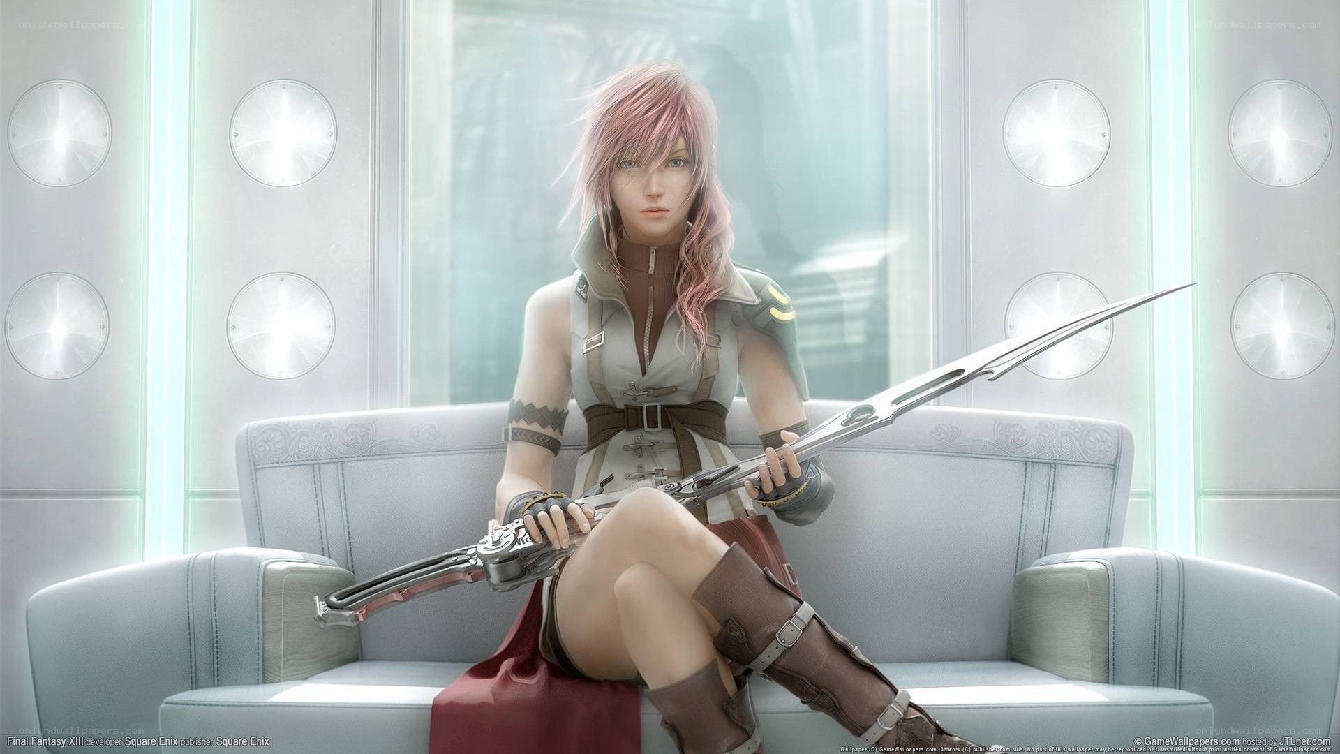Lightning from Final Fantasy XIII