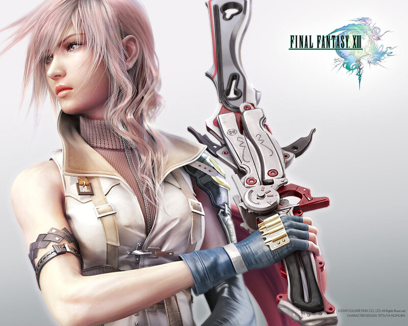 Lightning from Final Fantasy XIII