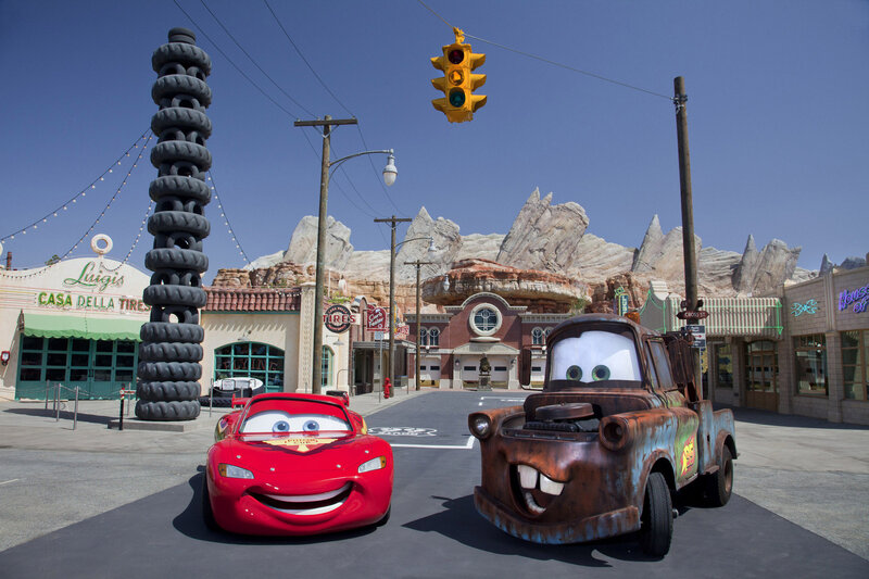 Lightning McQueen and Mater — Red