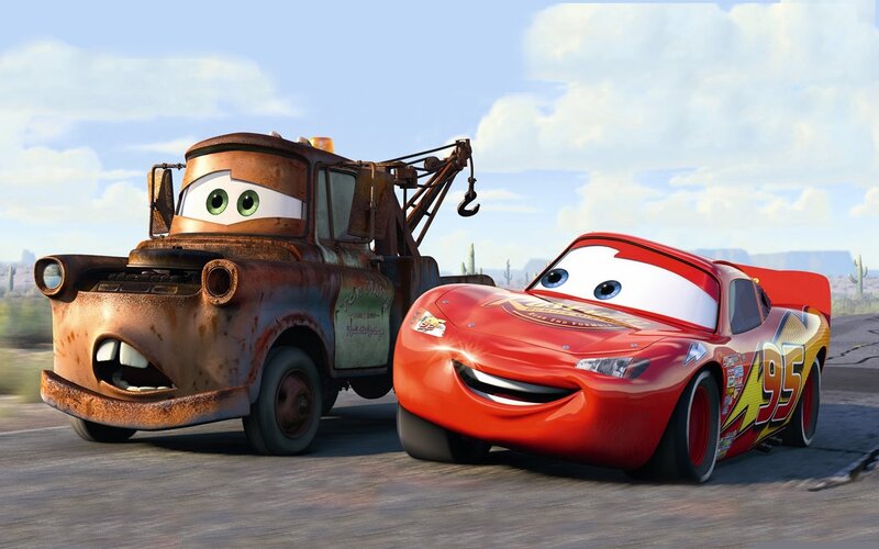 Lightning McQueen and Mater