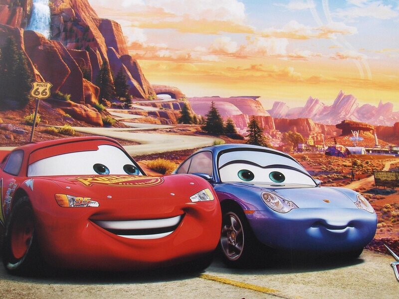 Lightning McQueen and Sally
