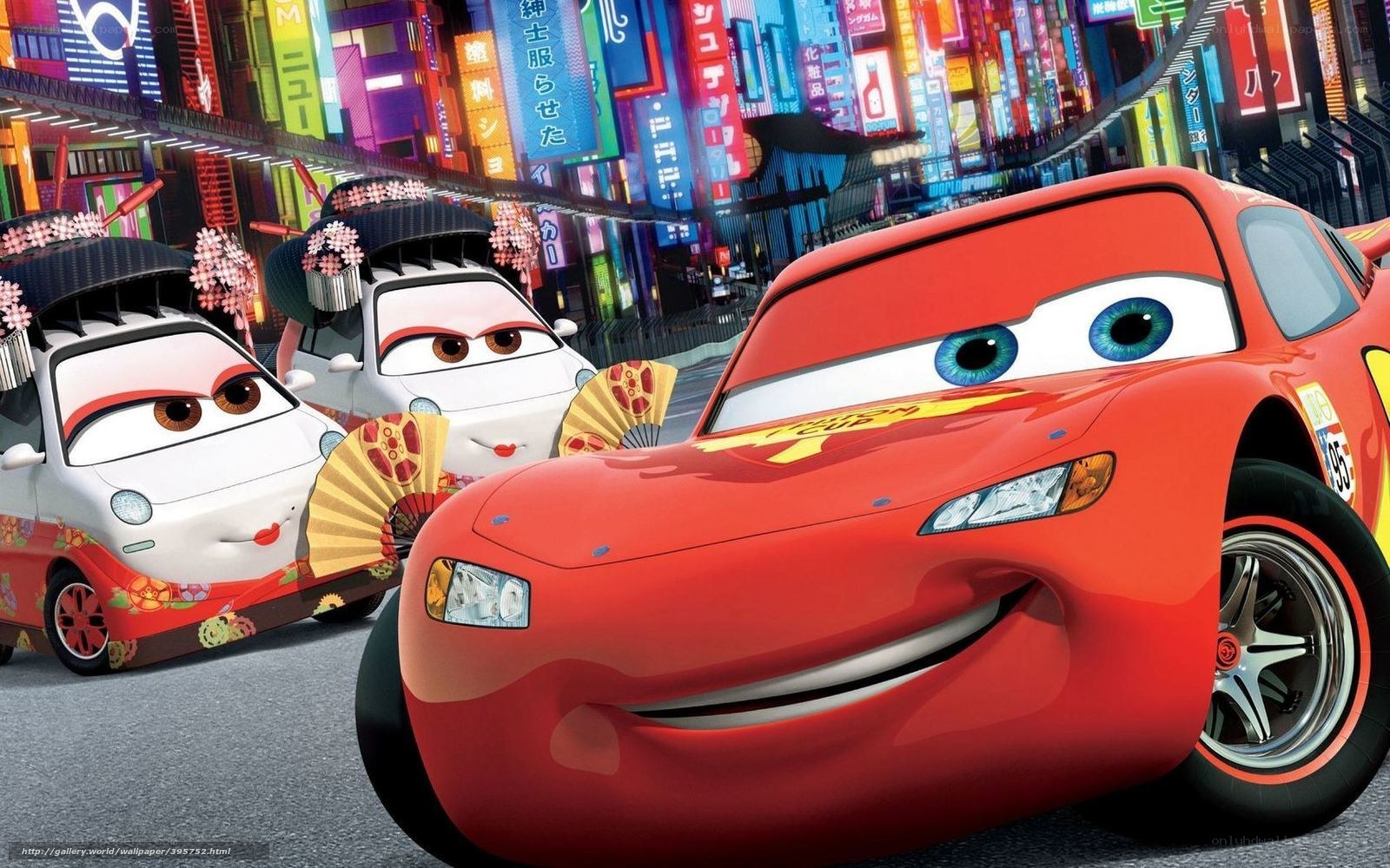 Lightning McQueen in Japan