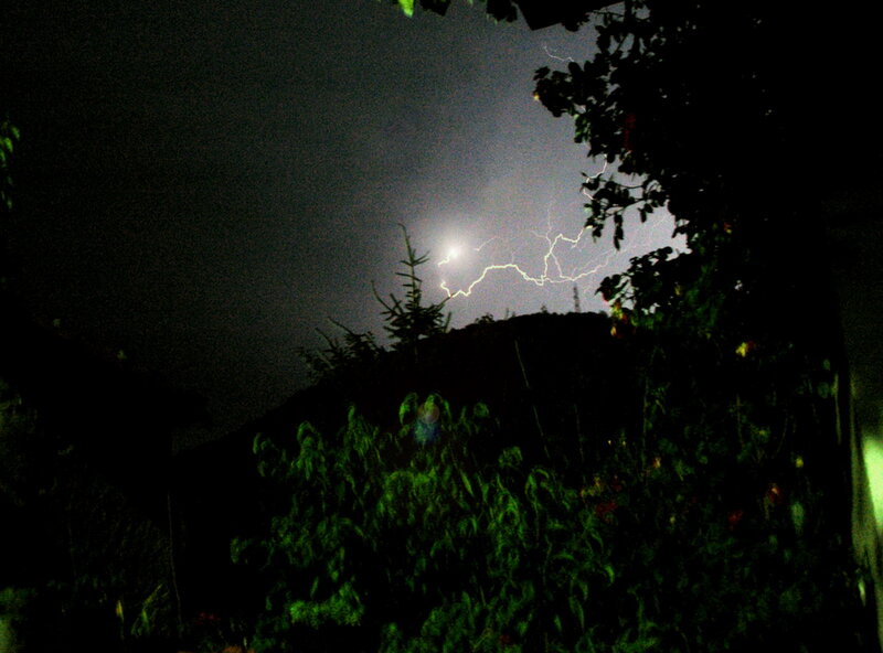 Lightning over Hill
