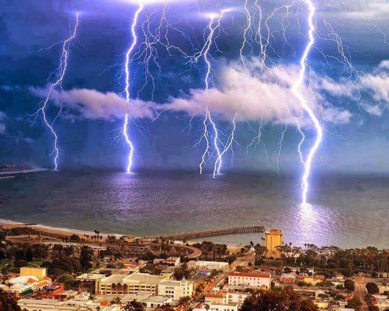 Lightning over Ocean City