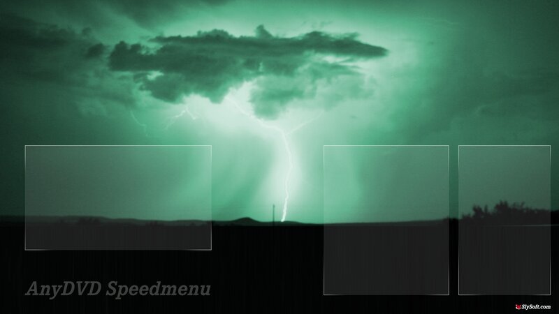 Lightning Storm over Landscape — Green
