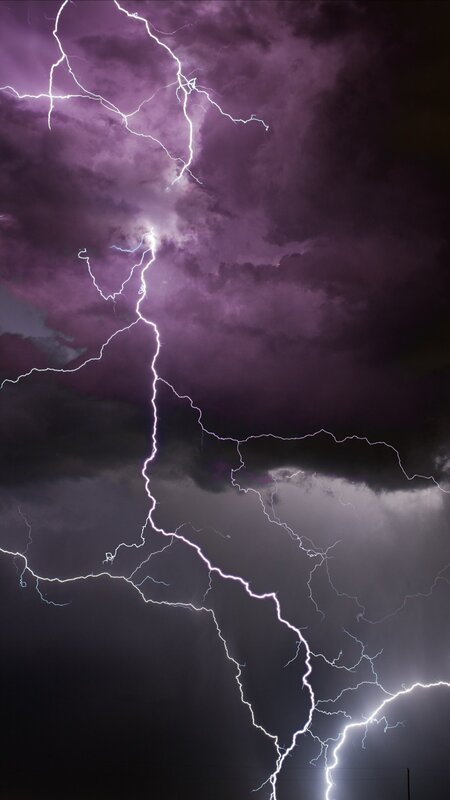 Lightning Storm — Purple
