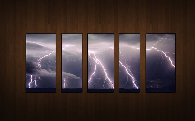 Lightning storm series