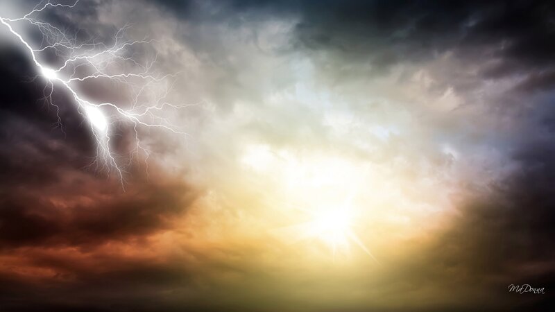 Lightning Storm Sky