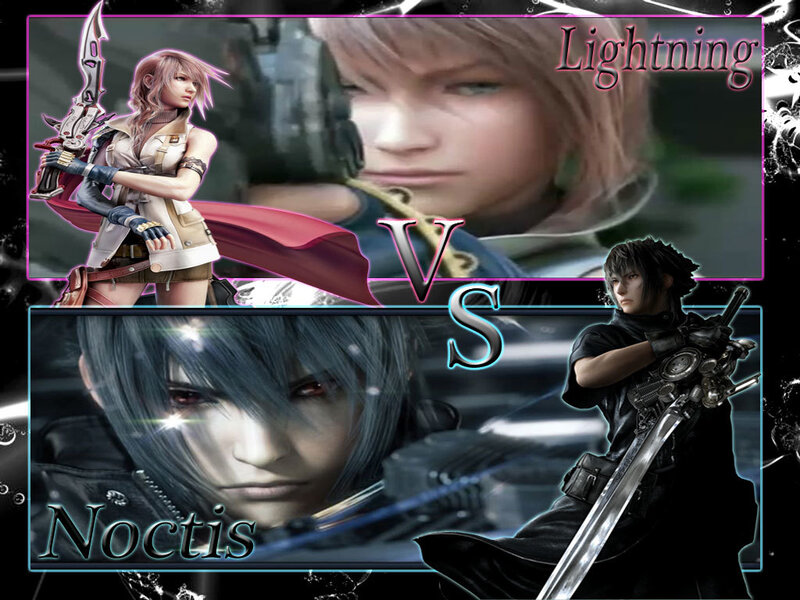 Lightning Vs Noctis