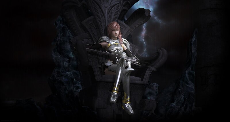 Lightning-wreathed warrior on a throne