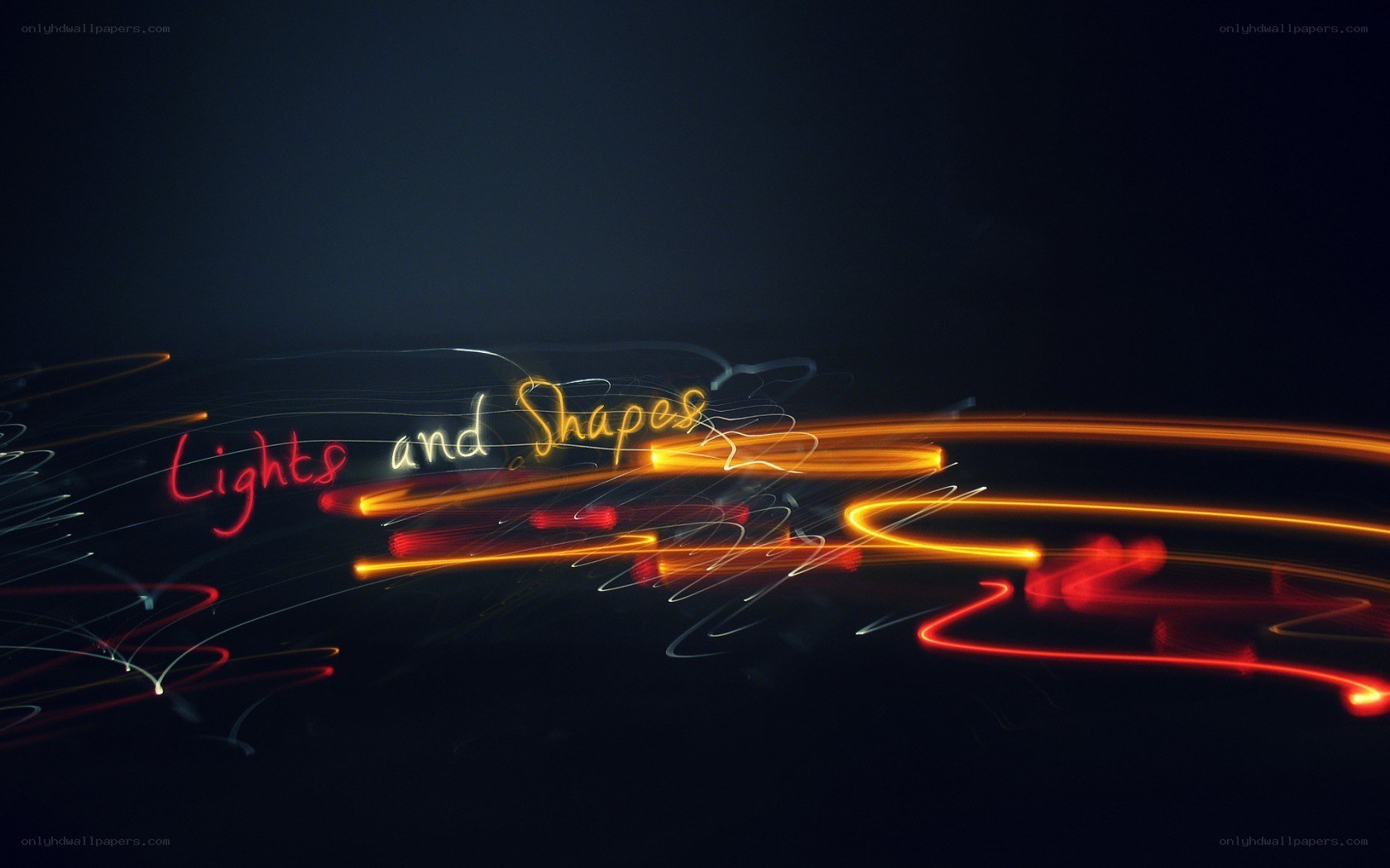 Lights and Shapes abstract art