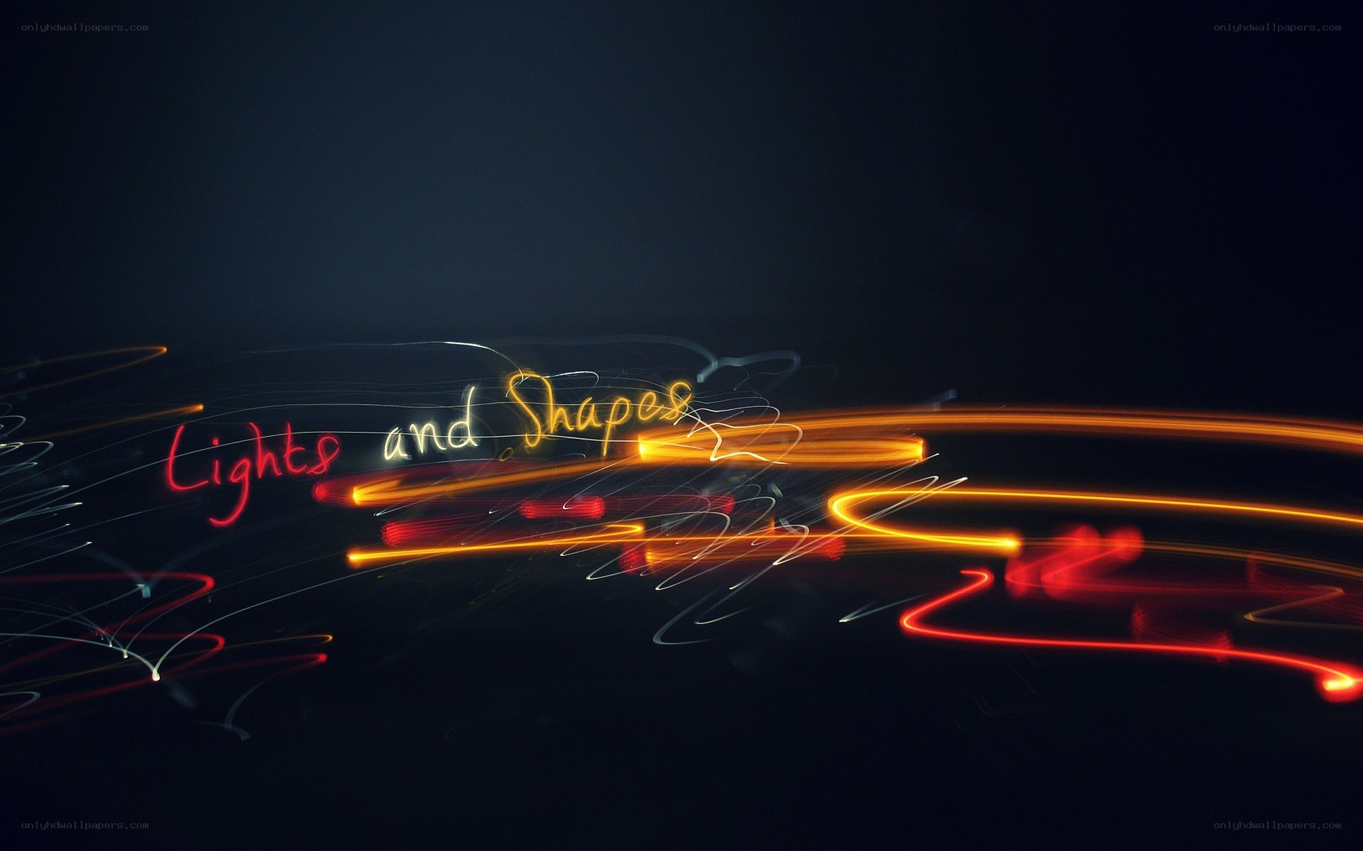 Lights and Shapes abstract art