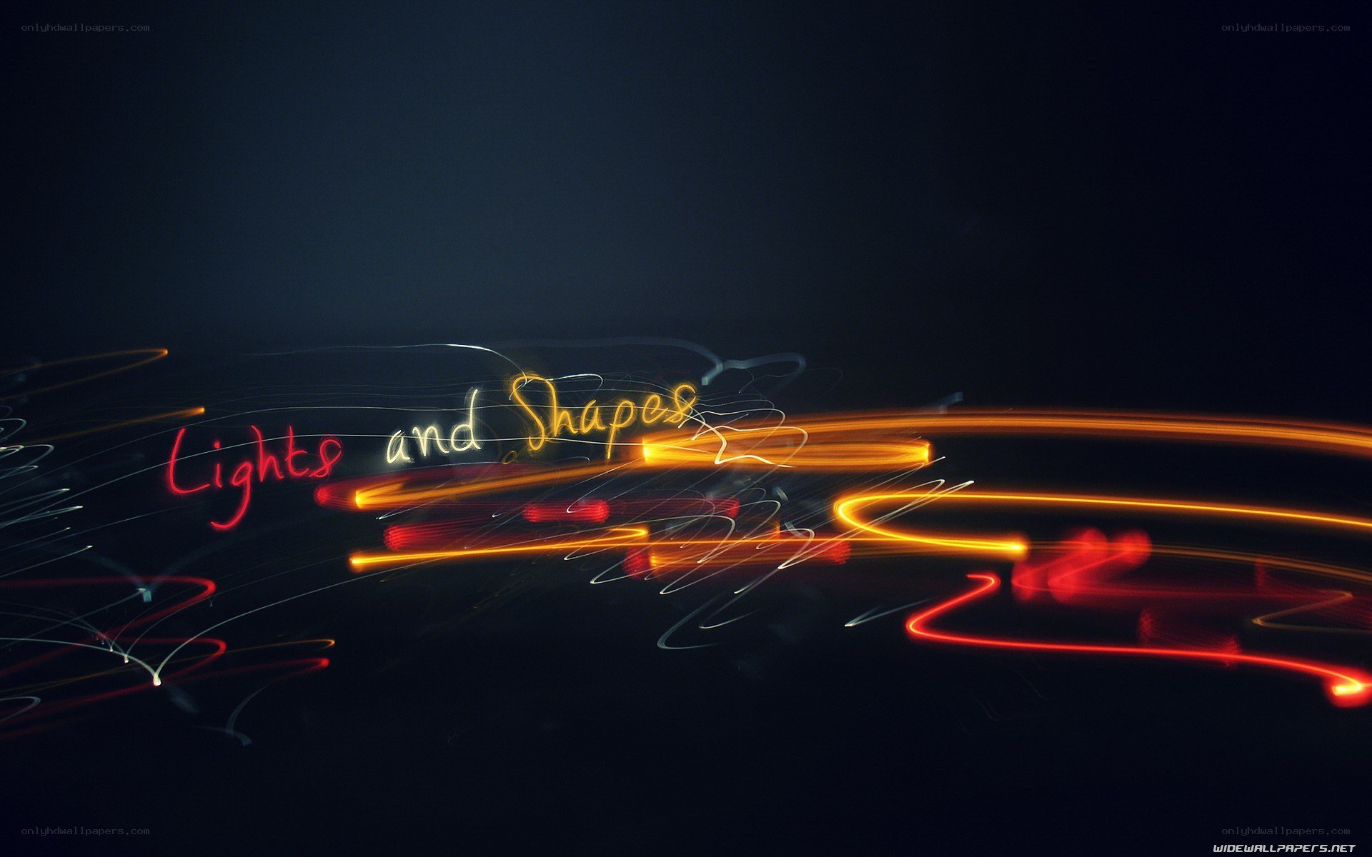 Lights and Shapes abstract art