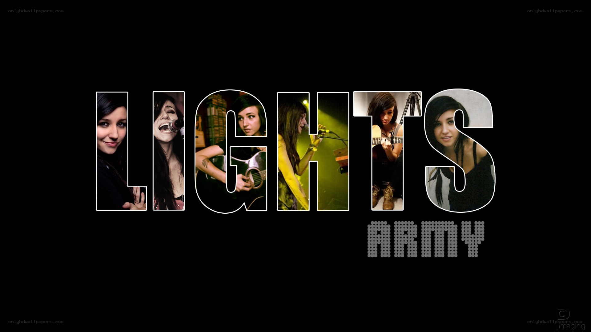 Lights Army collage