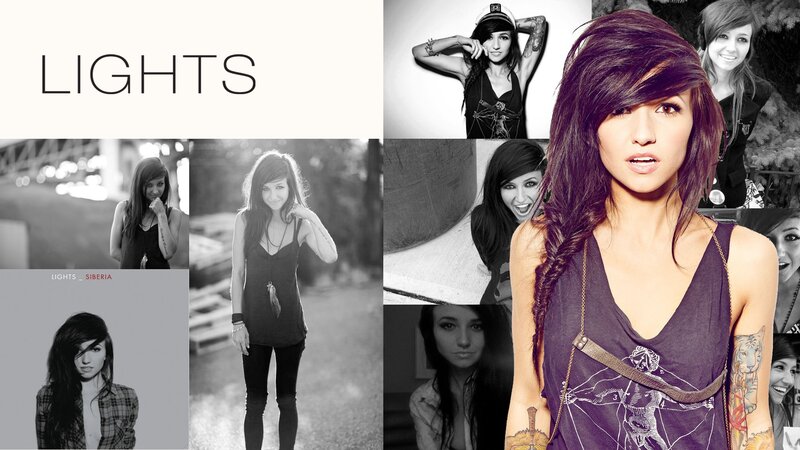 Lights artist collage