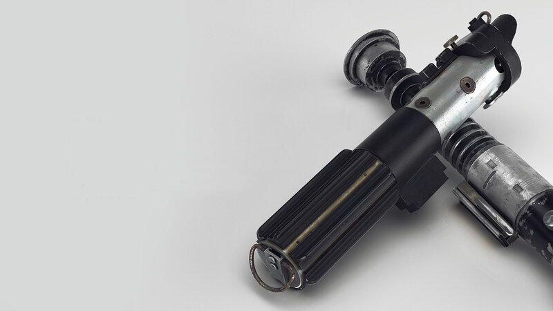 Lightsaber Hilt — Gray, Neutral, Photograph, Metal