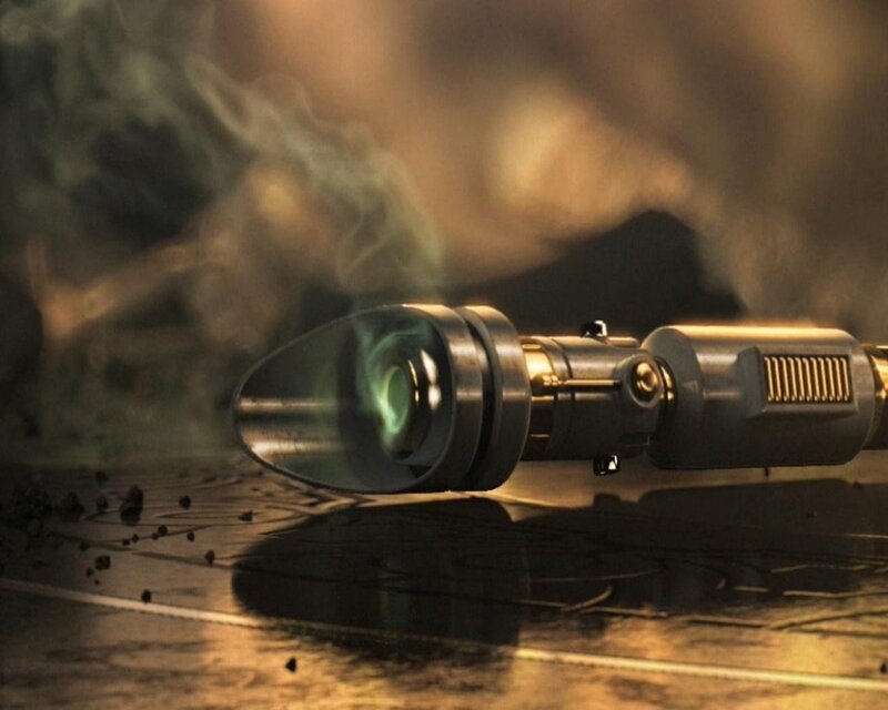 Lightsaber on Floor