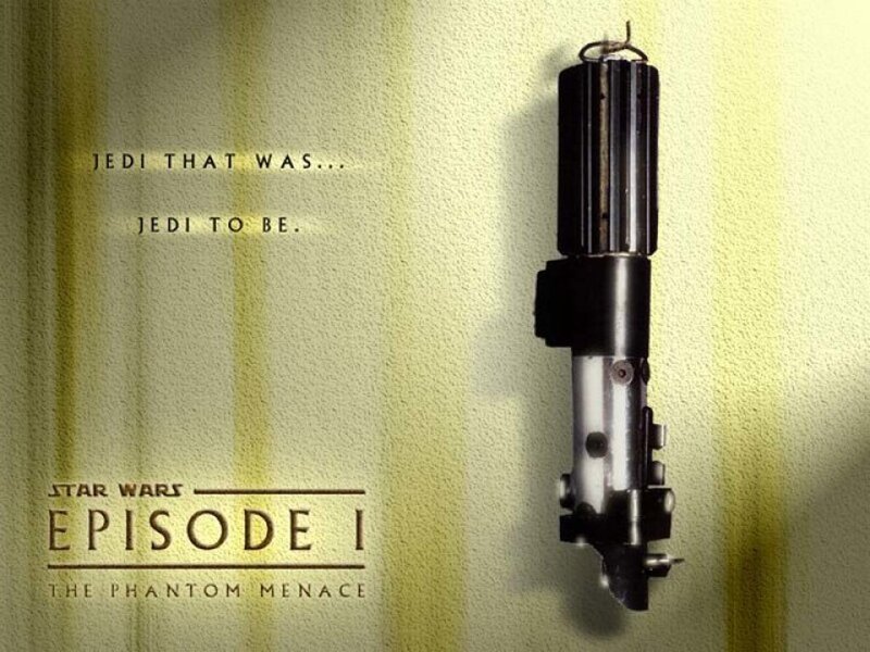 Lightsaber on Wall