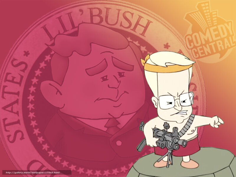 Lil' Bush cartoon character