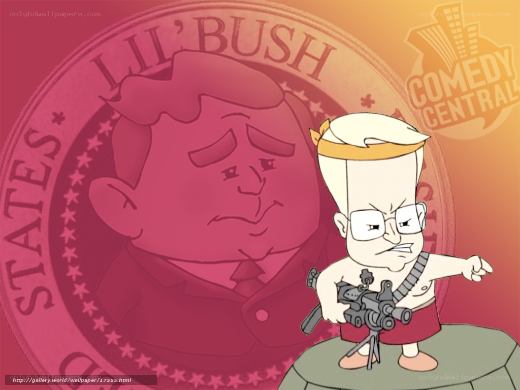 Lil' Bush cartoon character