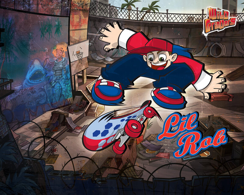 Lil Rob in Wild Grinders