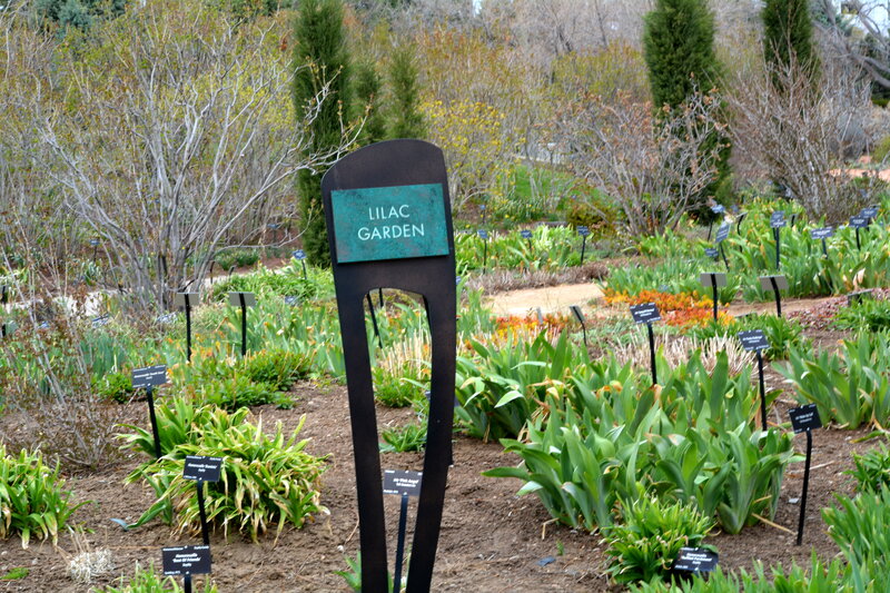 Lilac Garden Sign