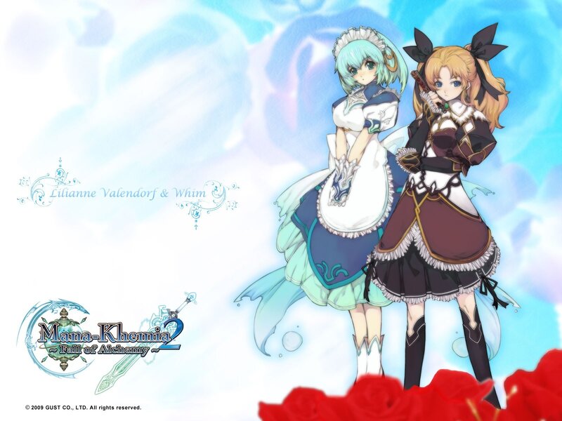 Lilianne and Whim from Mana-Khemia 2