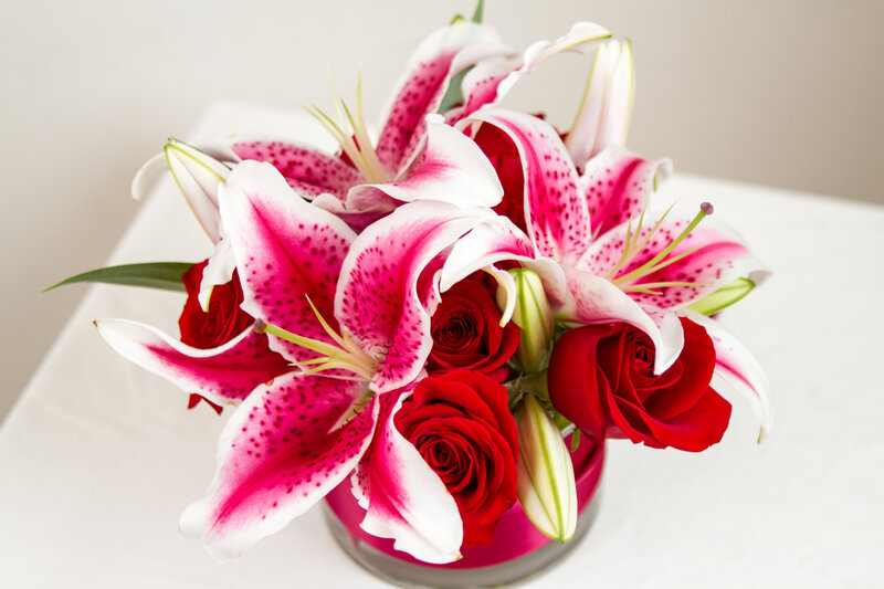 Lilies and Roses Bouquet
