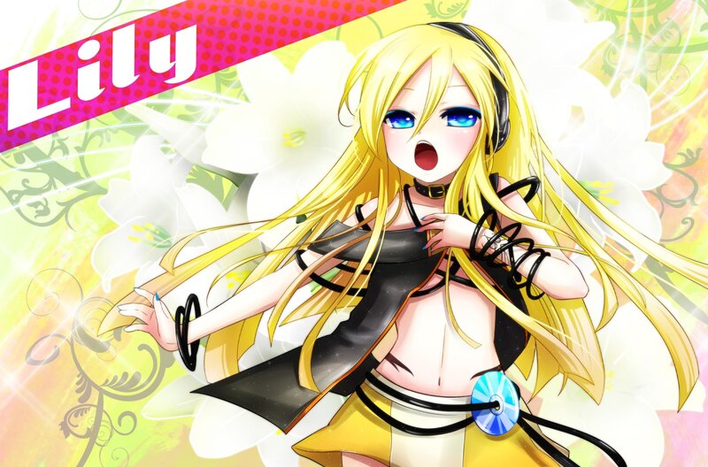 Lily anime character art