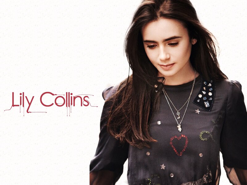 Lily Collins portrait