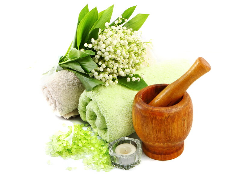Lily of the Valley Bouquet — Green, Calm