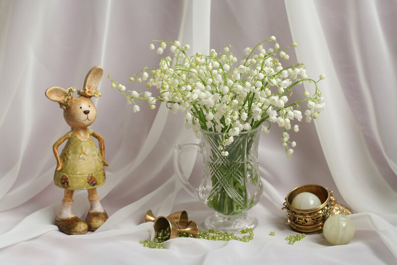Lily of the valley flowers