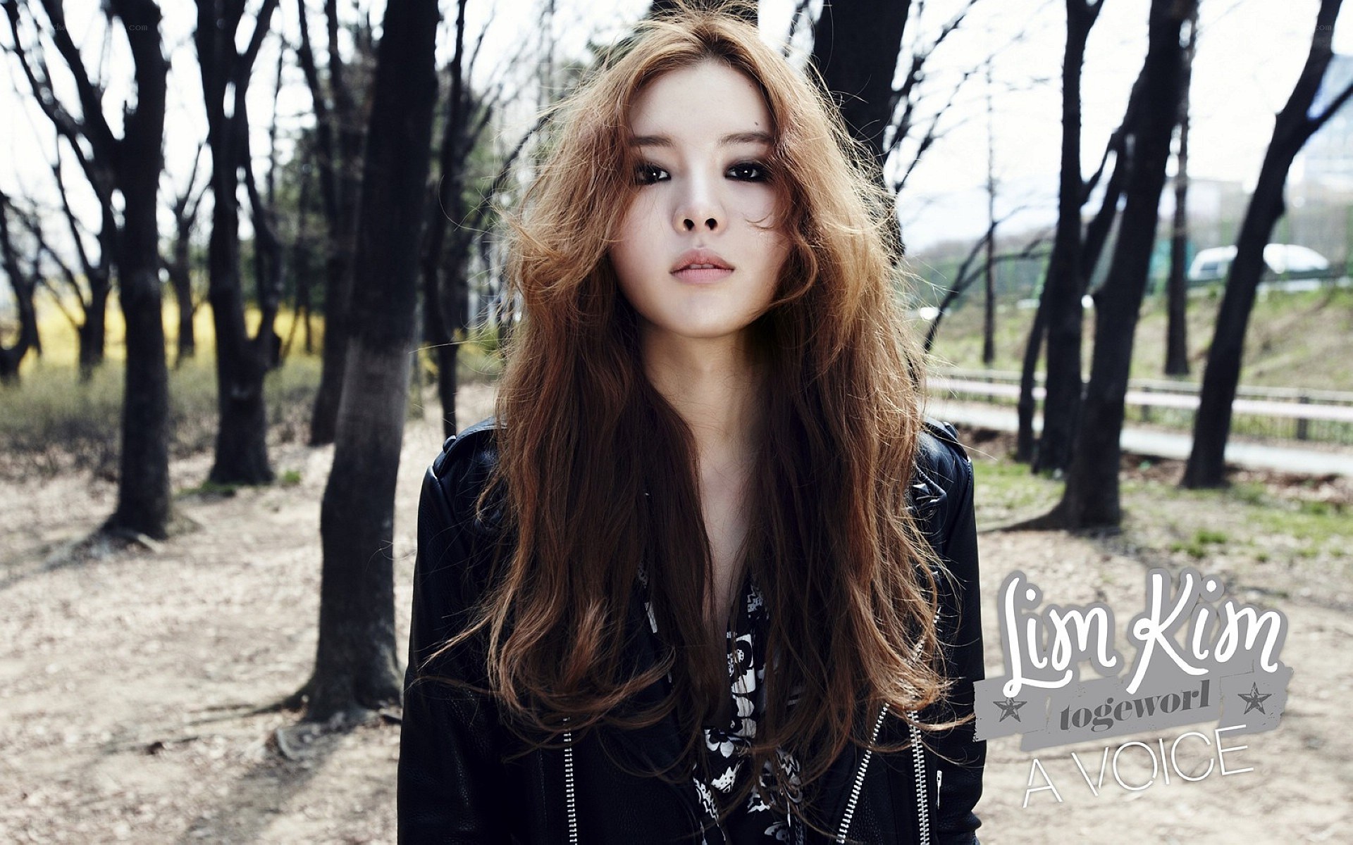 Lim Kim in a park