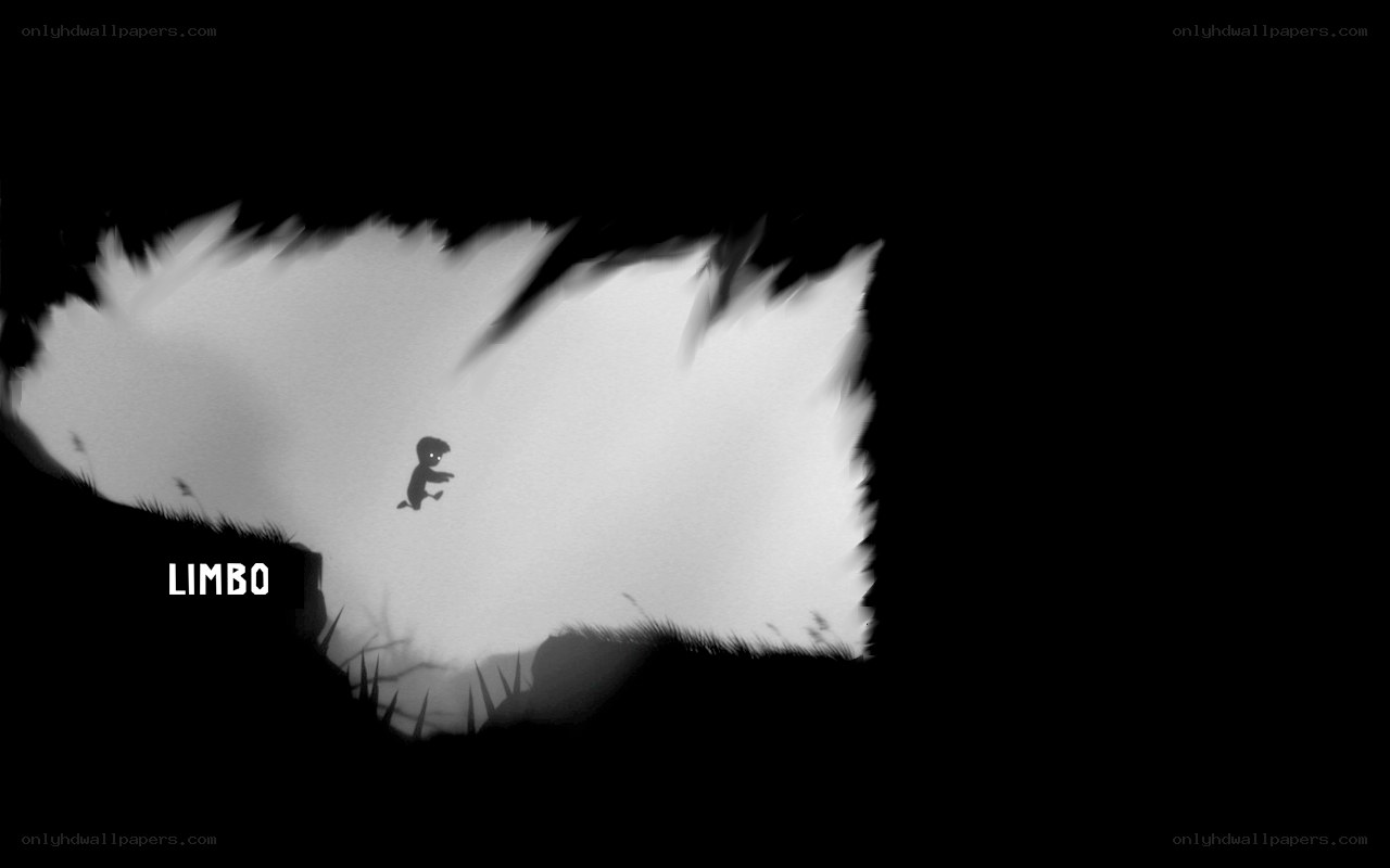 Limbo game title screen