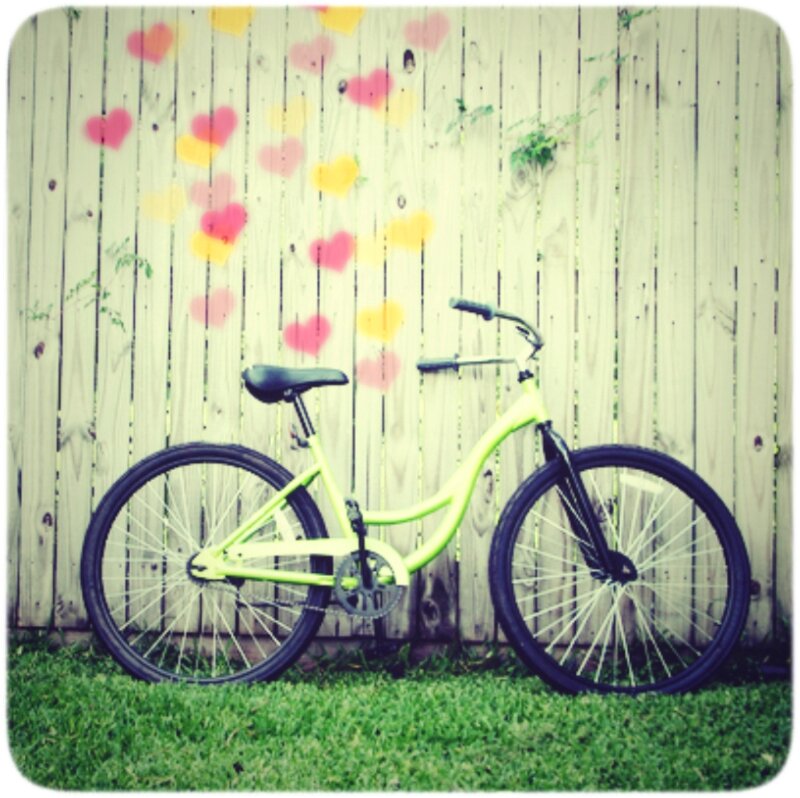 Lime Green Bicycle