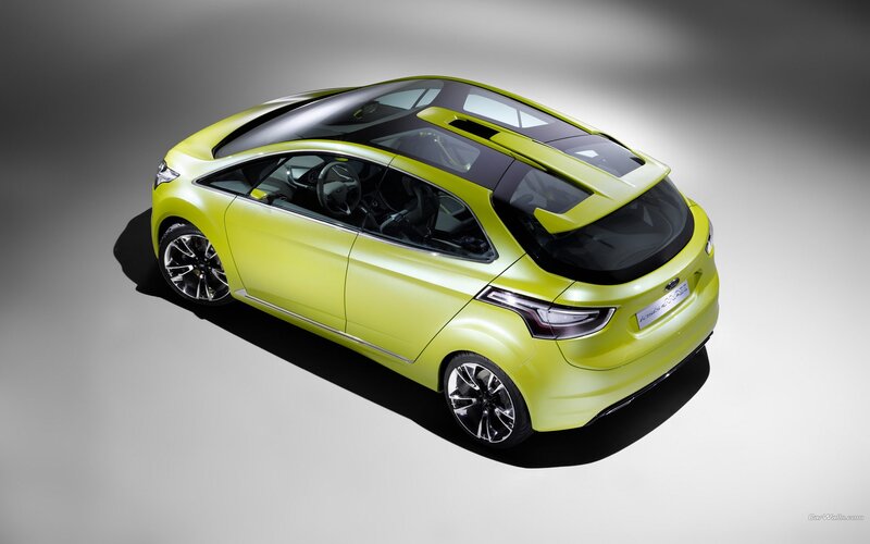 lime green concept car