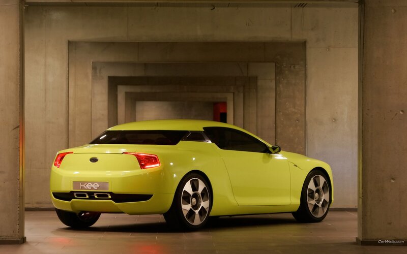 lime green concept car