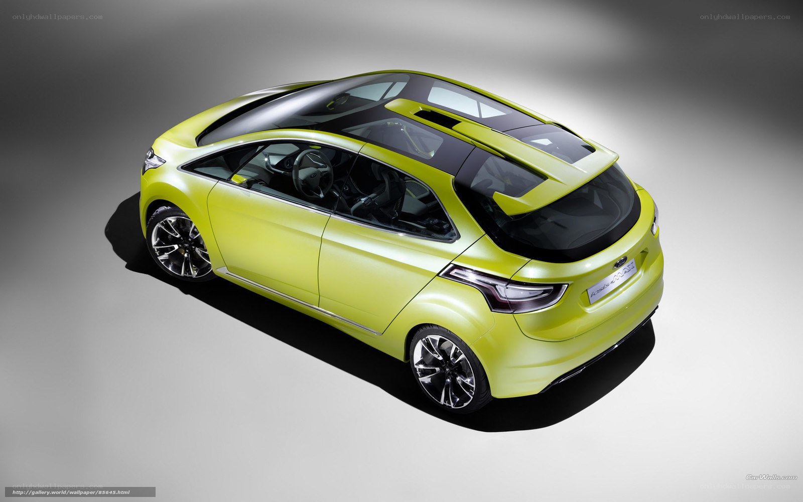 lime green concept car