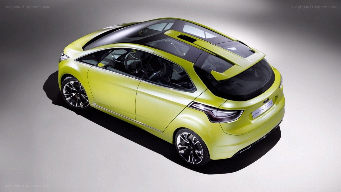lime green concept car