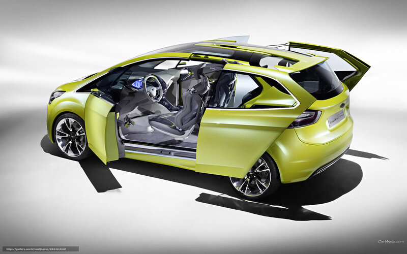 Lime Green Concept Car — Lime Green, Modern