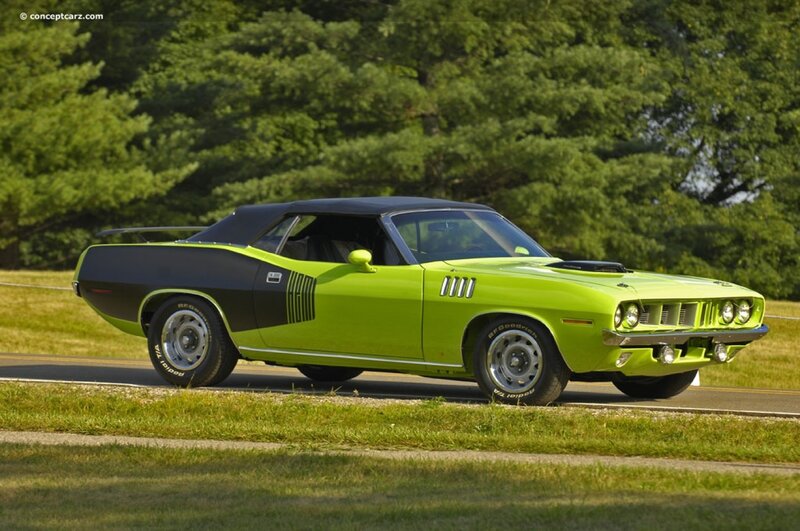 Lime Green Convertible Car — Lime Green, Calm