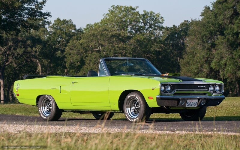 Lime Green Convertible Car — Lime Green, Serene