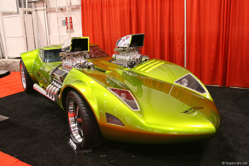 Lime-green Custom Car — Lime Green