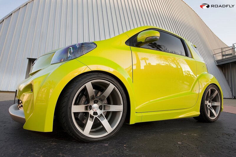 lime green custom car