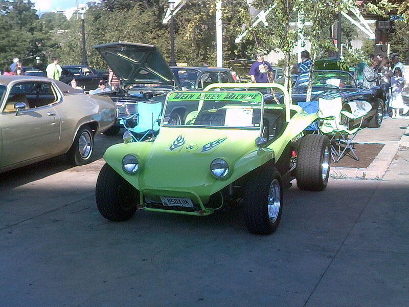 Lime Green Dune Buggy