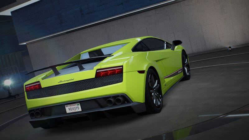 Lime Green Lamborghini