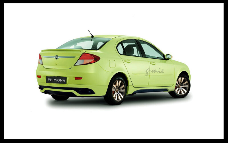 lime green sedan car