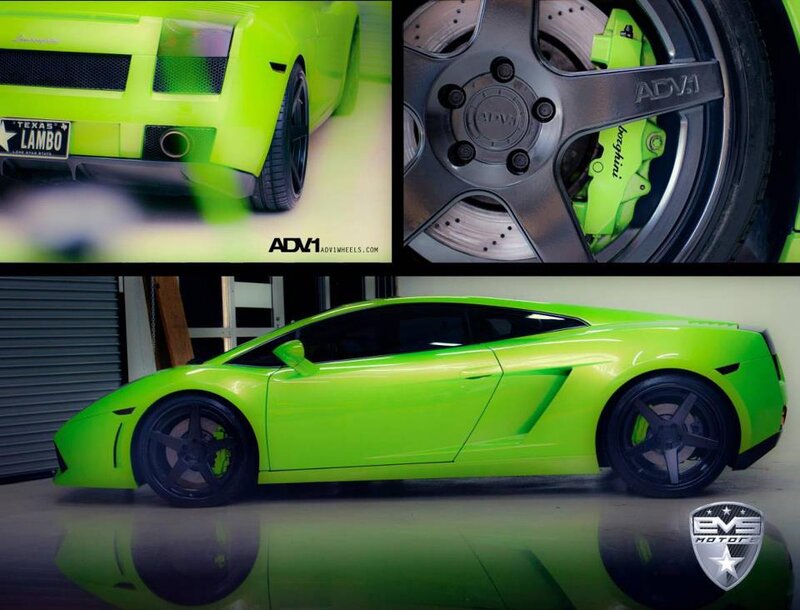 Lime Green Sports Car — Lime Green, Dramatic, Photograph